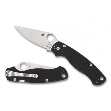 Нож складной SPYDERCO Para Military 2 G-10 Black